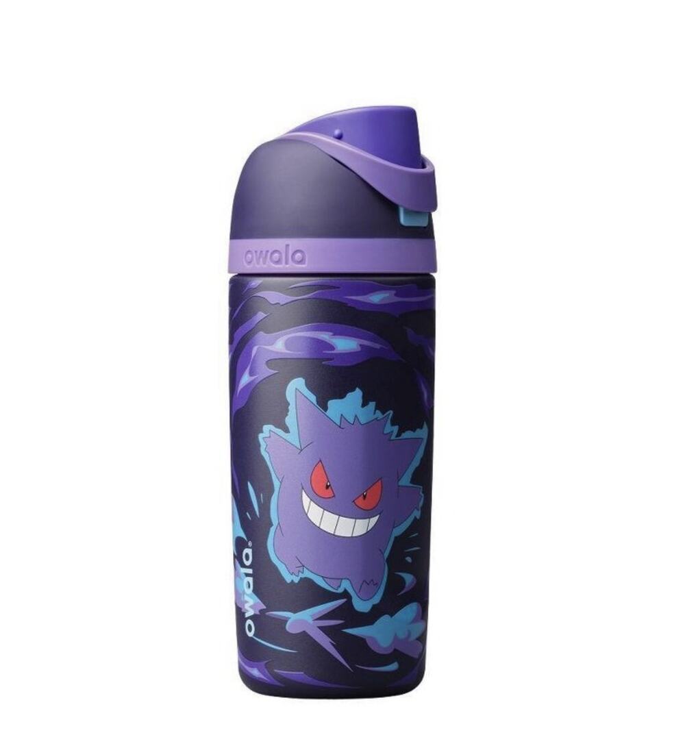 Pokemon x Owala FreeSip Gengar 16 fl oz Insulated Water Bottle - IN HAND